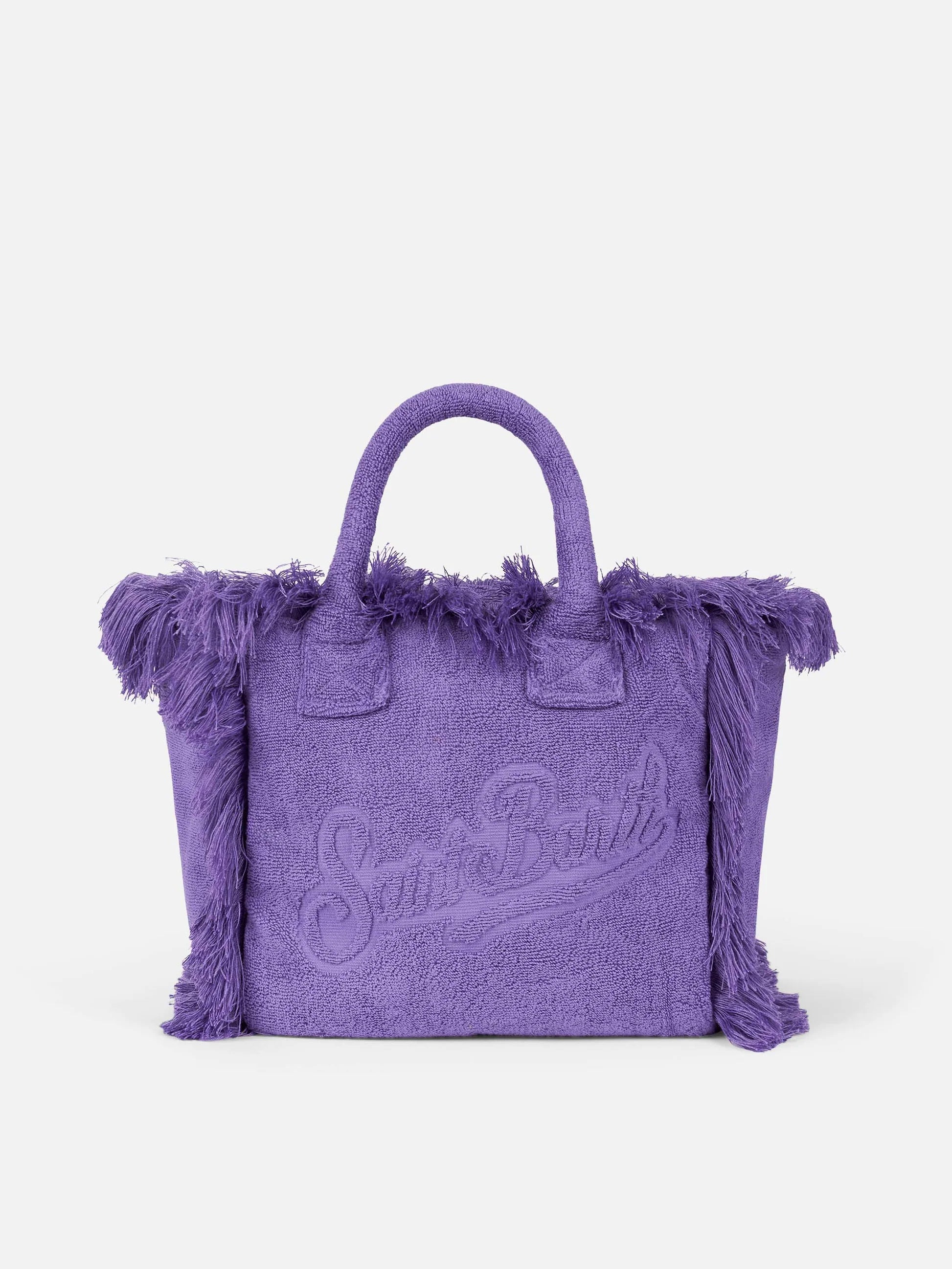 Borsa Colette in morbida spugna viola