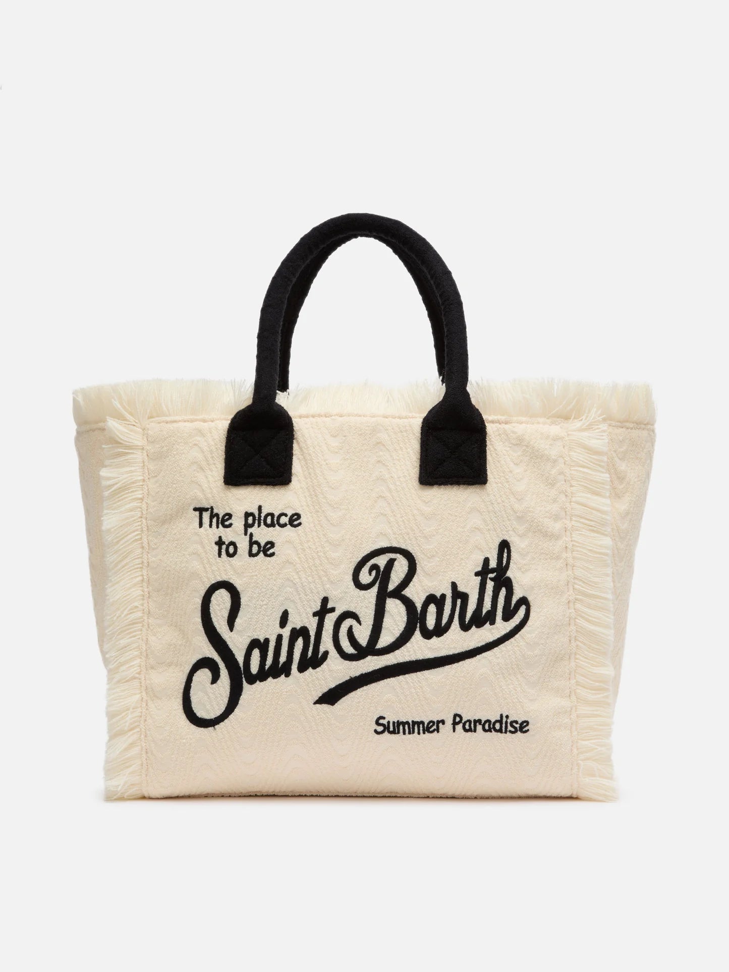 Borsa a spalla Vanity Sponge in spugna bianca in rilievo