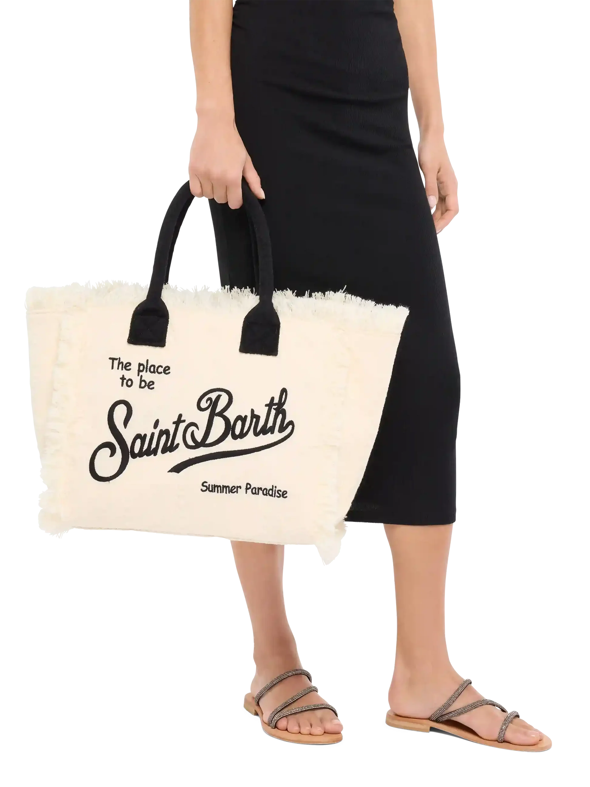 Borsa a spalla Vanity Sponge in spugna bianca in rilievo